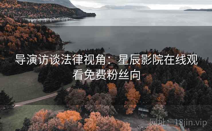 导演访谈法律视角:星辰影院在线观看免费粉丝向